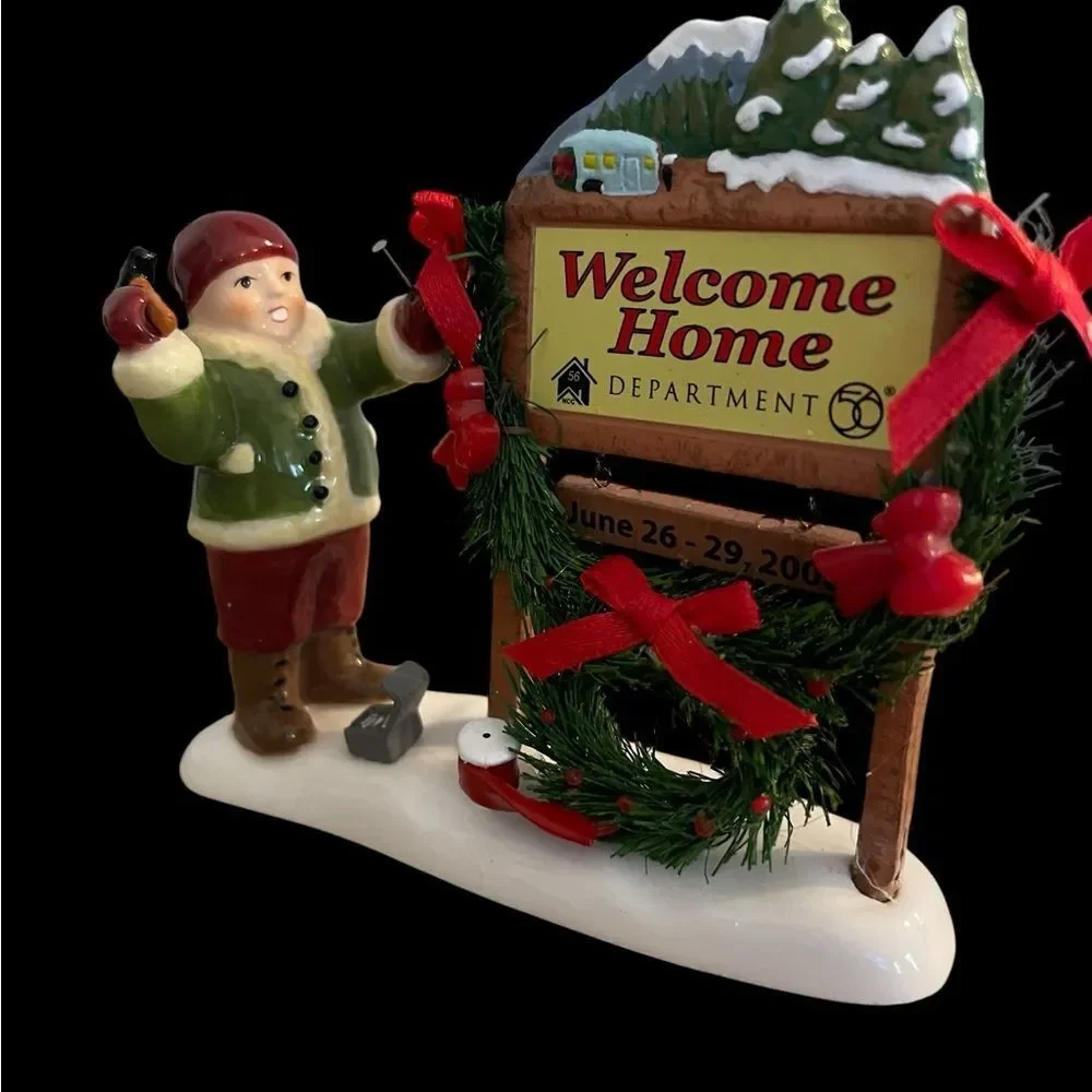 Festive Welcome‎ Home Holiday Figurine Department 56